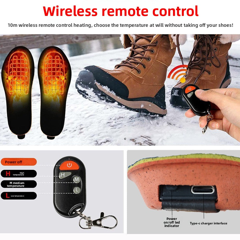 Remote-Controlled Heating Insoles