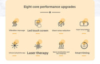 Electric Knee Massager with Heat and Vibration