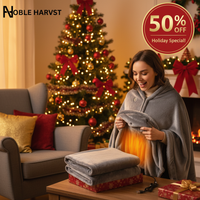 Wearable Heated Blanket Shawl