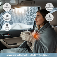 Wearable Heated Blanket Shawl