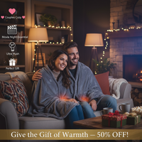 Wearable Heated Blanket Shawl